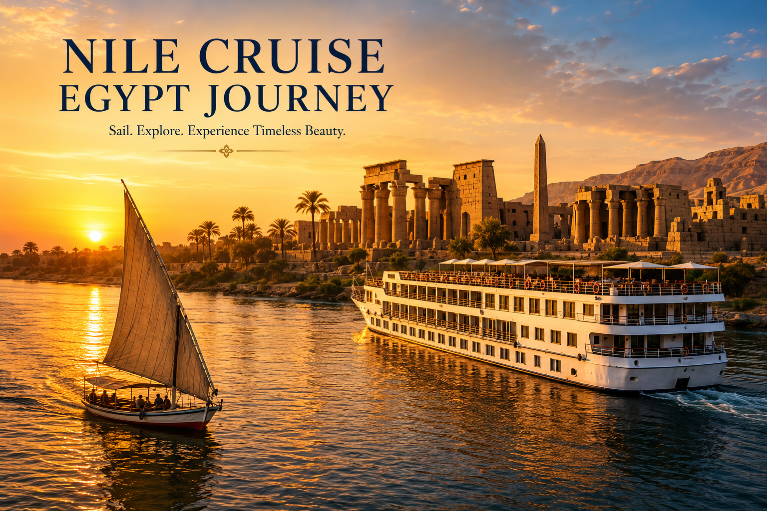 Exploring the Timeless Beauty of a Nile Cruise Egypt Journey