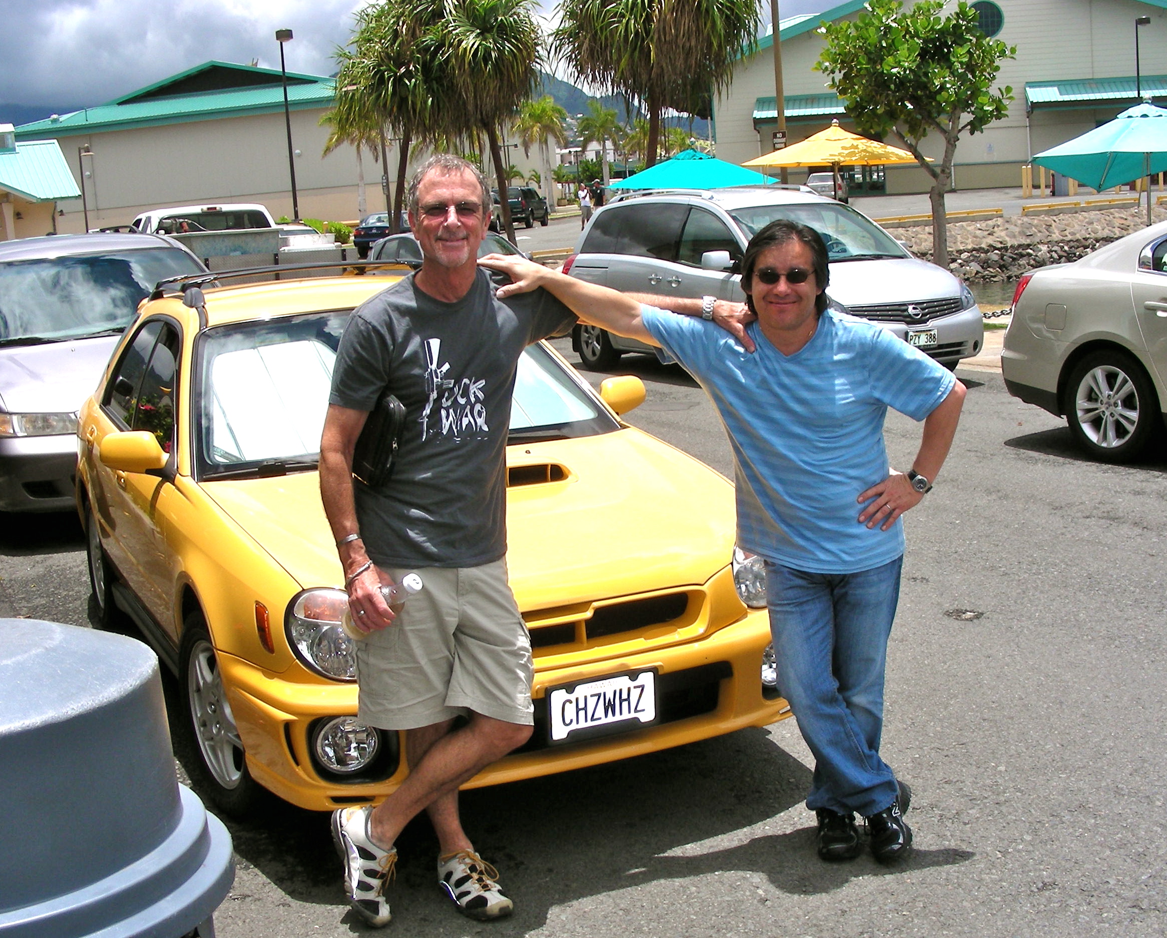 With our buddy Jay in Honolulu