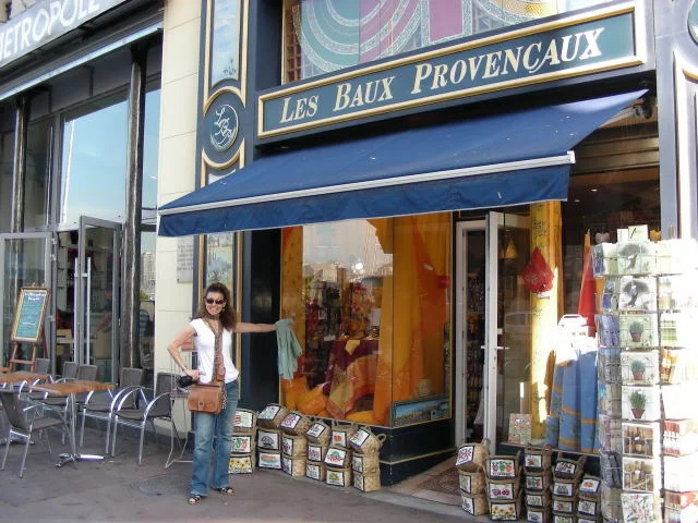 Patti's french obsession? Tablecloths from Provence!!!