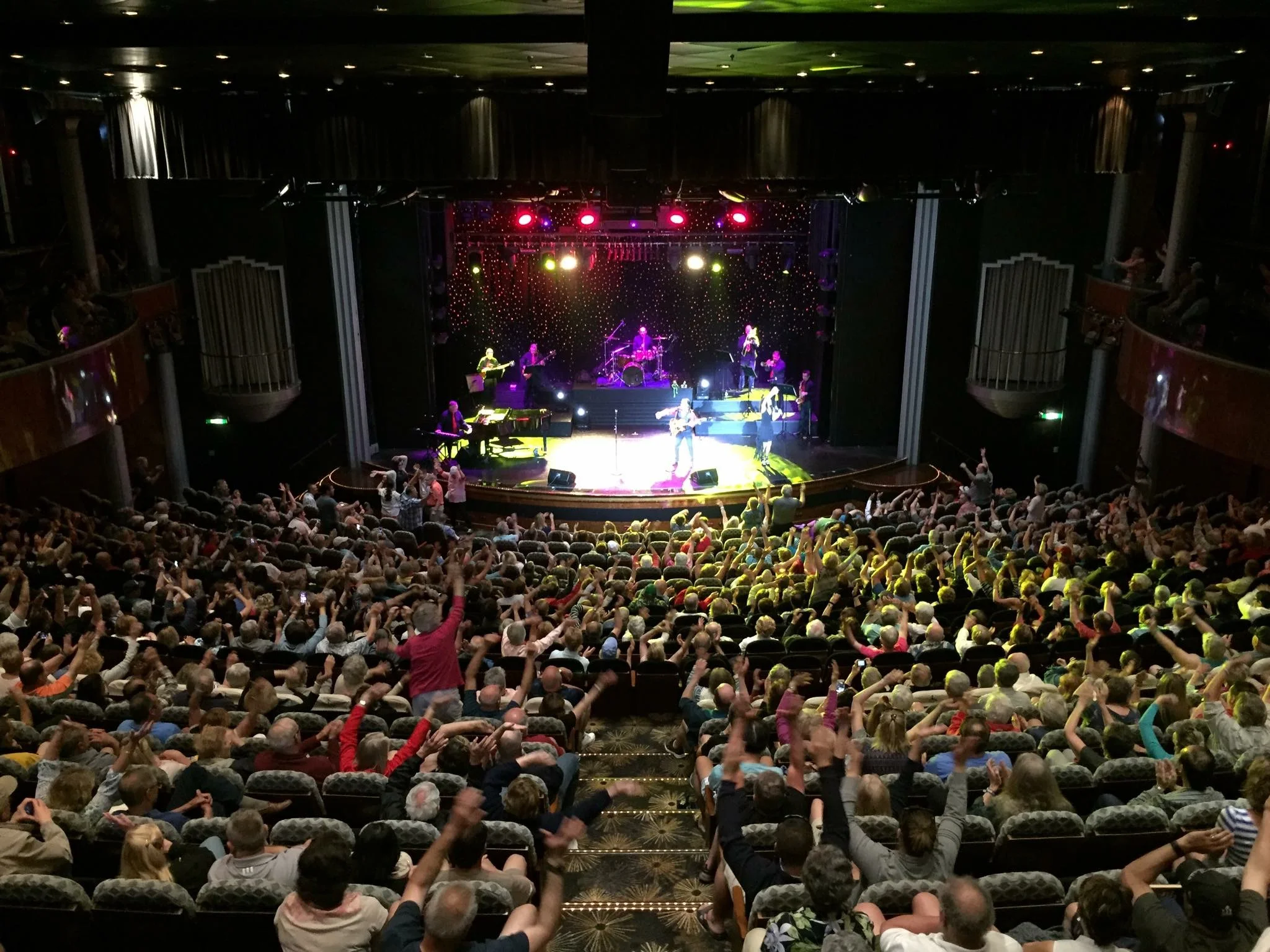 Having too much fun at sea!