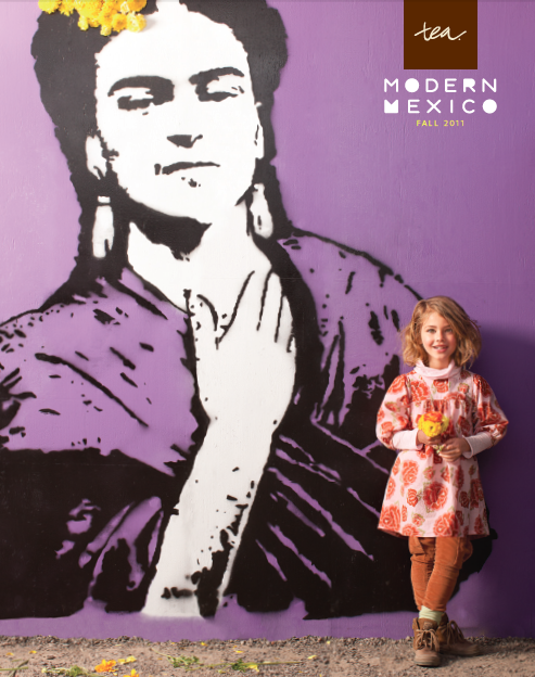 Modern Mexico Fall / Winter 2011 Photo Shoot Tea Collection