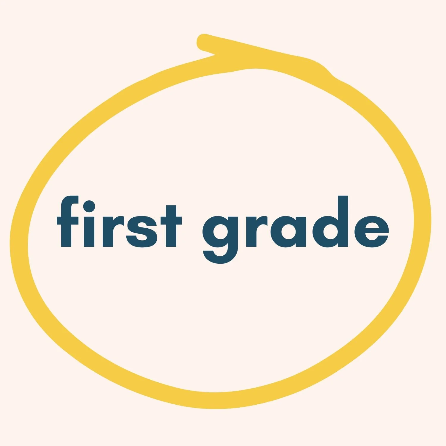 first grade