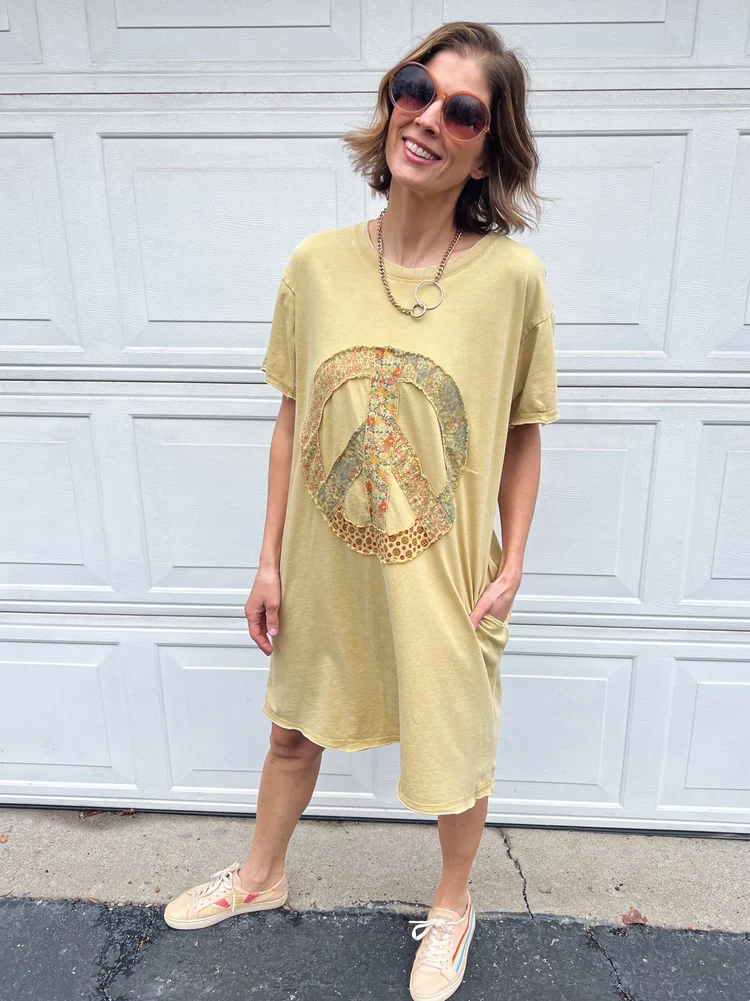 patchwork t shirt dress patchwork t-shirt dress