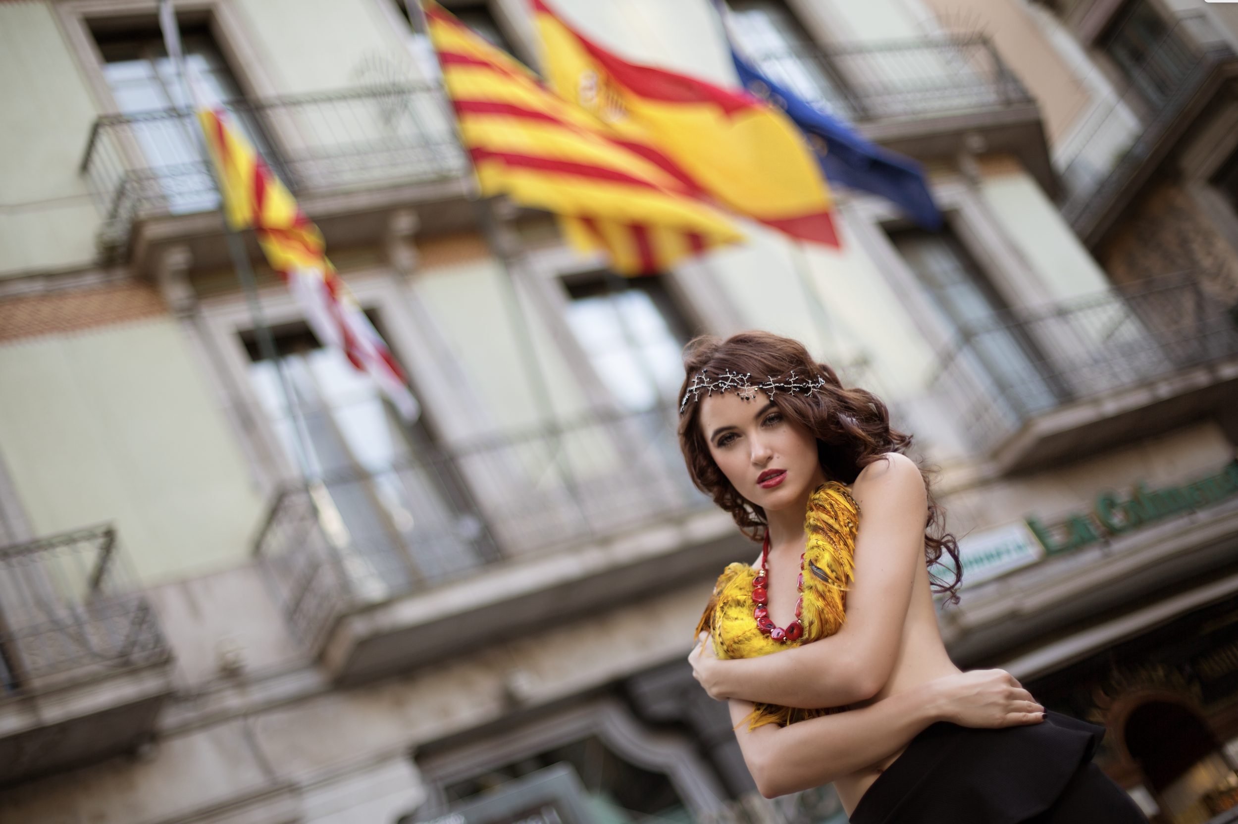 yellow+russian+fashion+photography+barcelona+spain