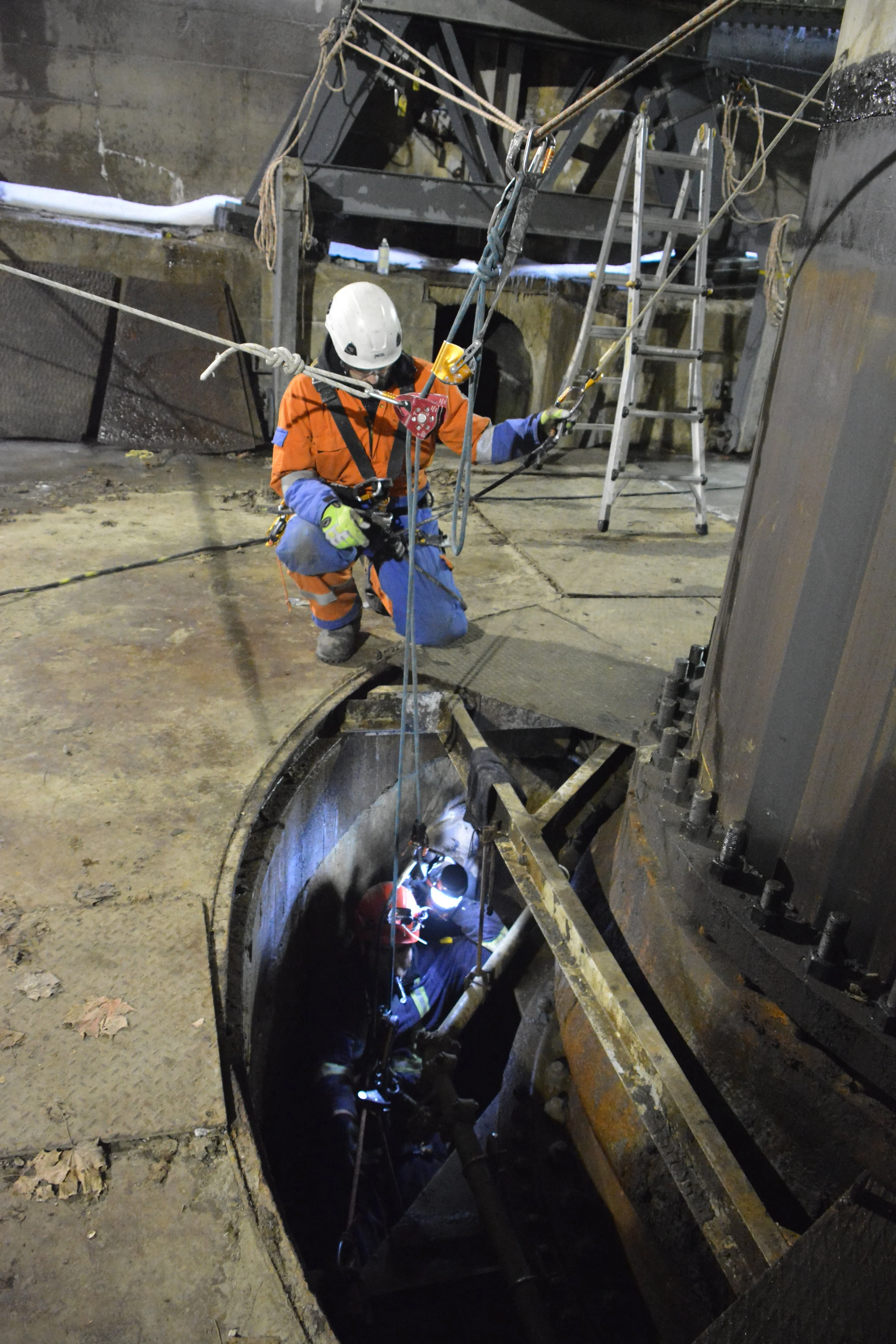 Confined Space NDT Inspection
