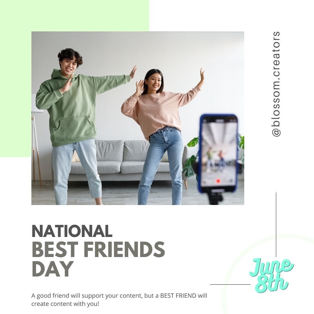 Best friends stream together!
Celebrate #nationalbestfriendsday 💚👯&zwj;♀️