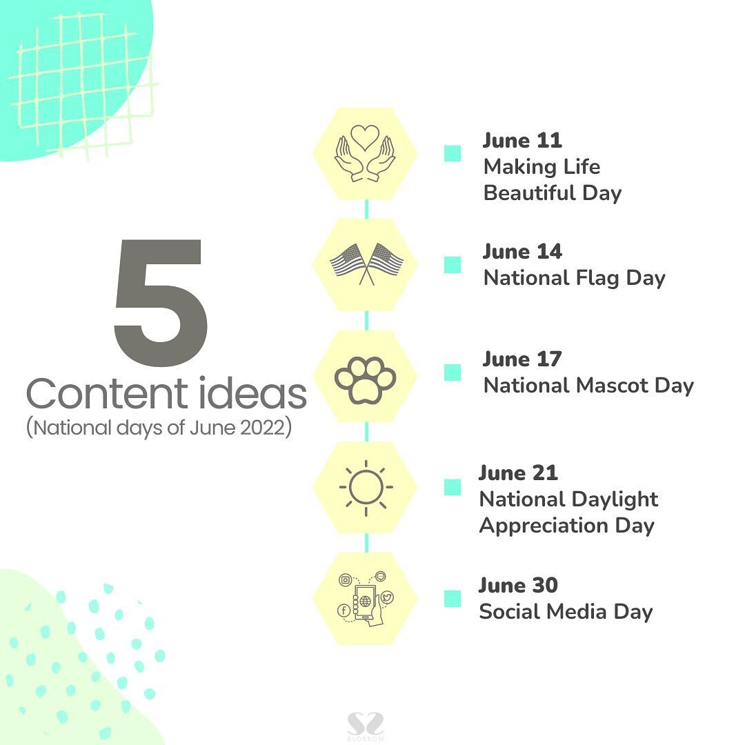 📲Take your social posts and livestreams to another level with our June content ideas!👨&zwj;🎨💡🗓
.
.
.
#june #creators #tips #contentideas #socialmedia #livestreaming #contentcreator #opportunity