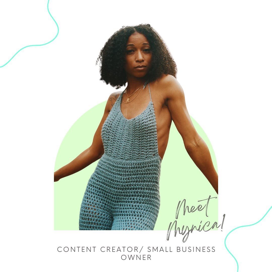 Meet Mynica! She&rsquo;s an awesome #crochet designer with a small business named @_nicaknits 

Follow her on BIGO for daily broadcasts!
ID: NicaKnits
.
.
.
#contentcreator #livestreamer #broadcaster #businesswoman #fashiondesigner #blossomtalent #bi