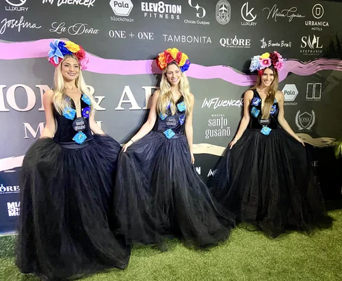Brand ambassador supporting a live event