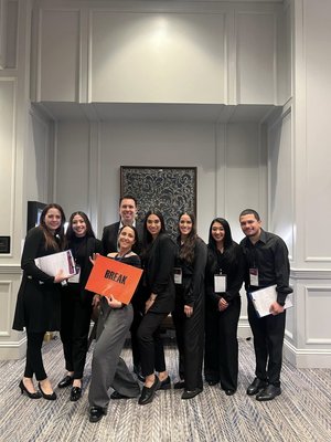 Event staff during corporate event