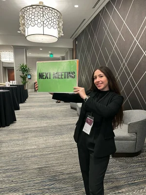 Event staff during corporate program