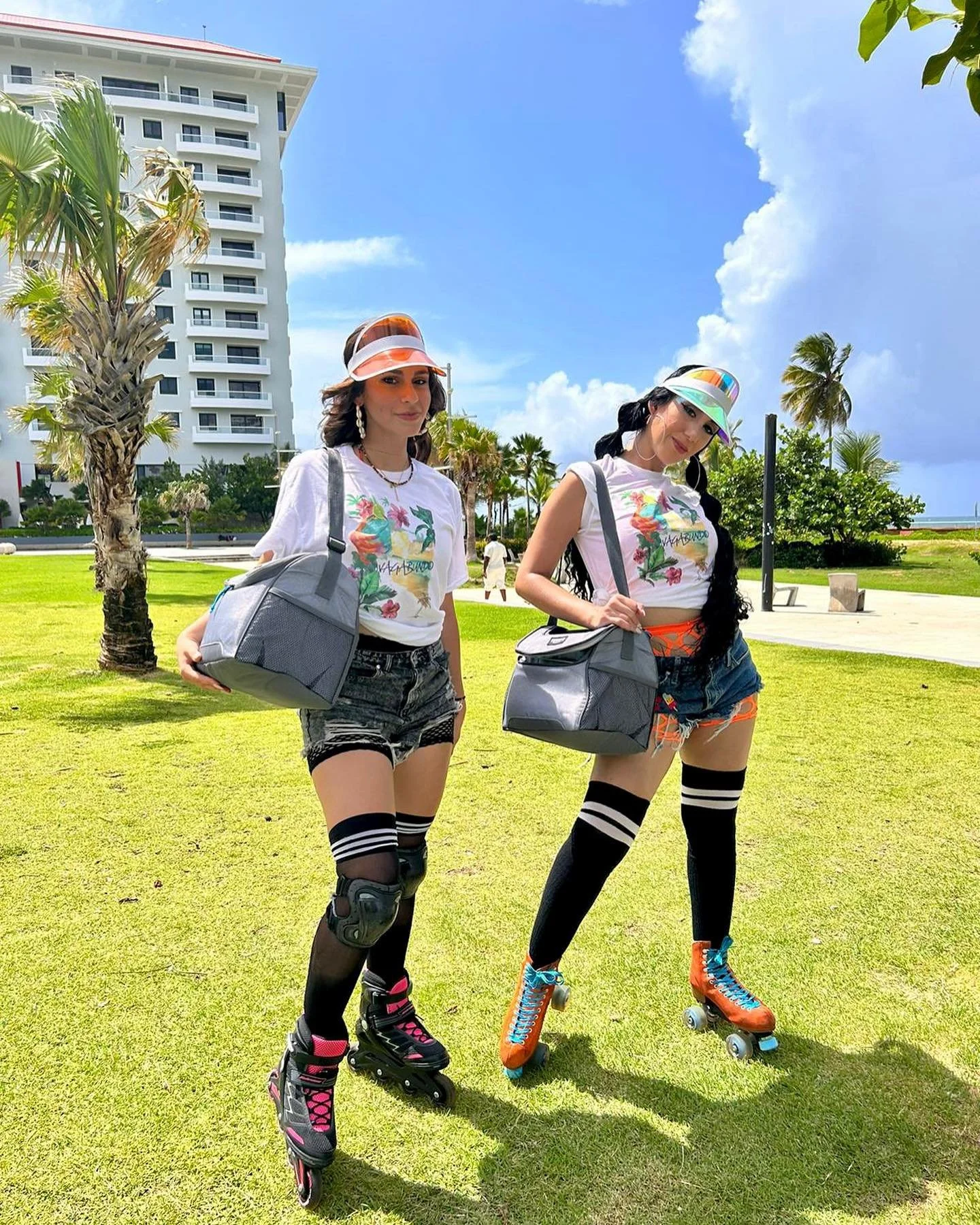 Promotional models at an event activation in Puerto Rico