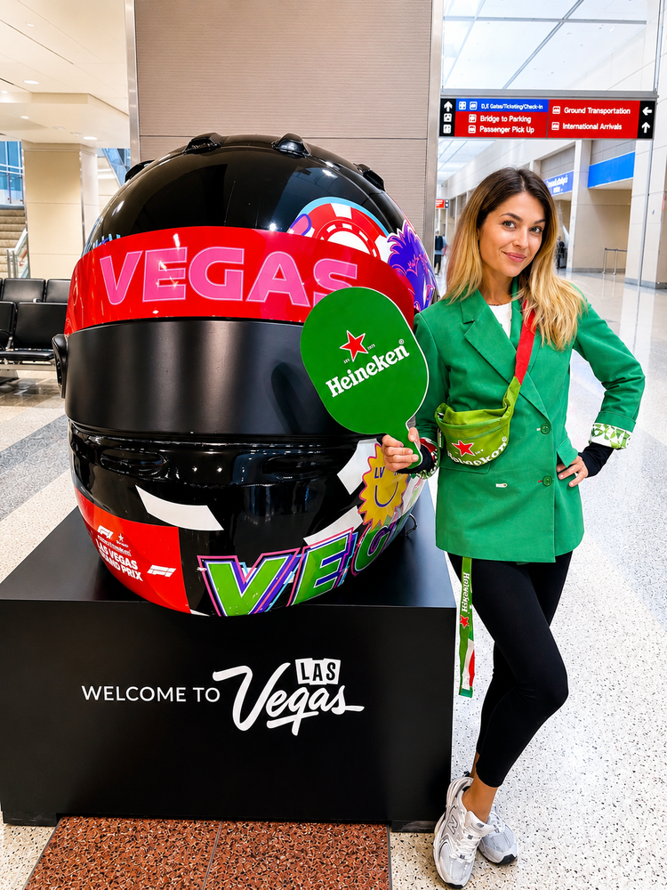 Heineken Formula 1 Las Vegas brand ambassador staffing case study