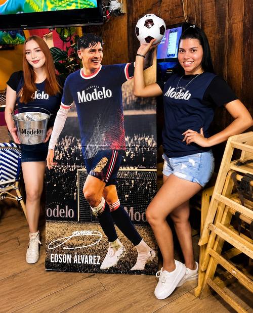 Local brand ambassadors supporting an experiential promotional campaign at a luxury Las Vegas resort