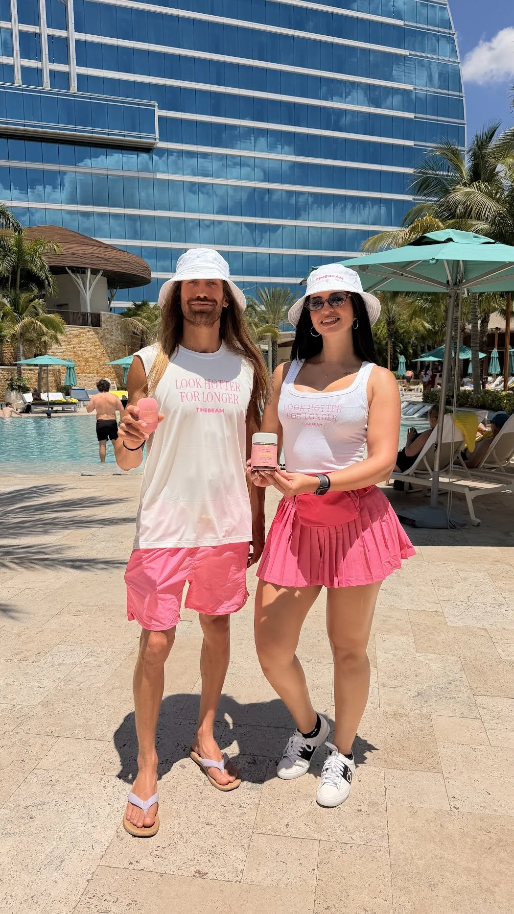 Professional staff supporting attendees at an event