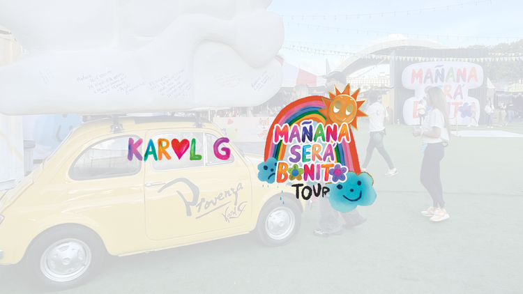 Karol G Mañana Será Bonito brand activation staffing case study by Blossom Talent