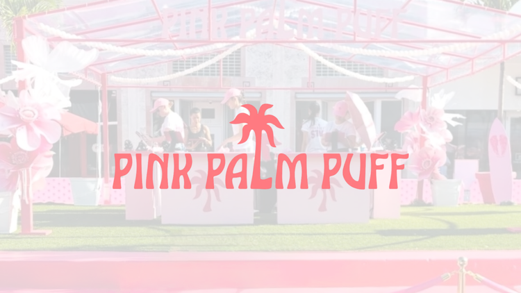 Pink Palm Puff Miami pop-up brand activation staffing case study