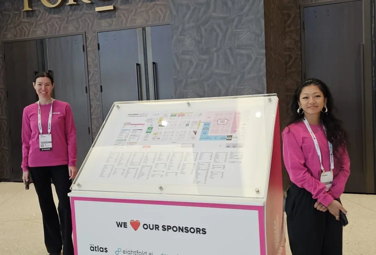 Registration and directional staff supporting a Las Vegas event
