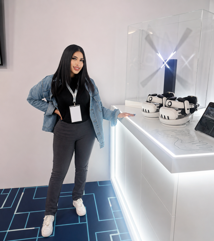 Experienced Las Vegas promotional staff executing a high-end consumer marketing activation