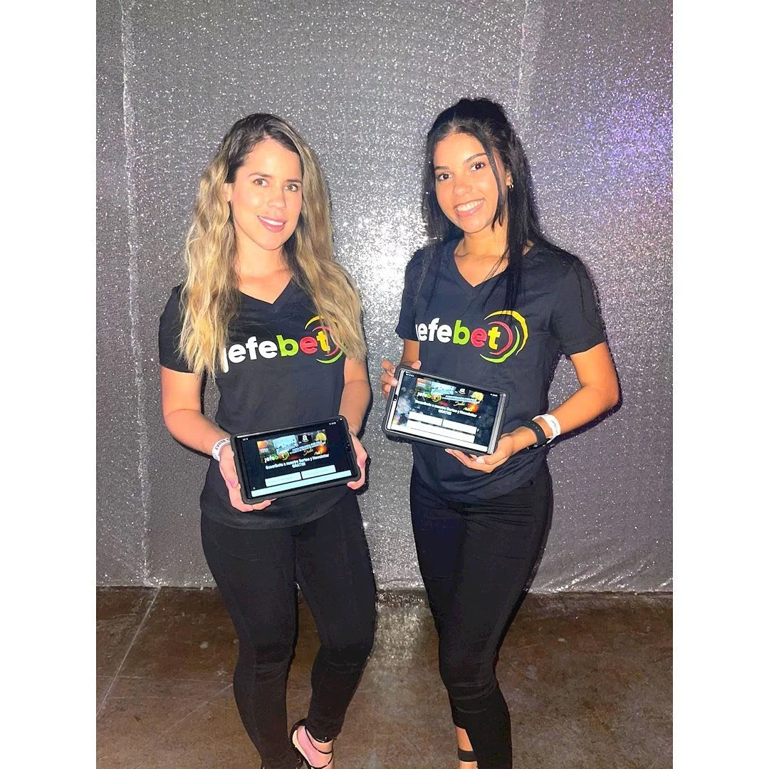 Promotional models at an event activation in Las Vegas