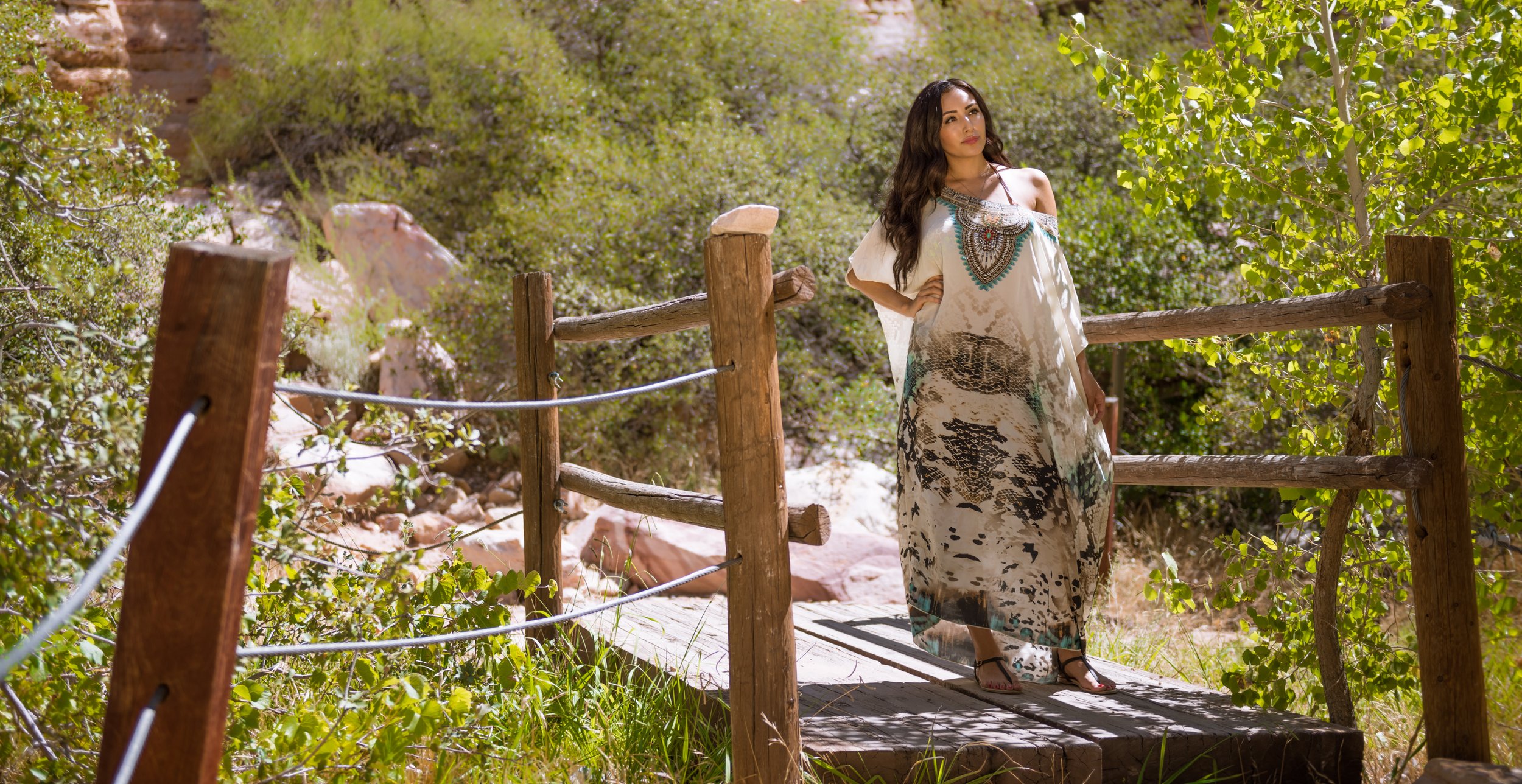 Photoshoot model for brand campaign in Las Vegas