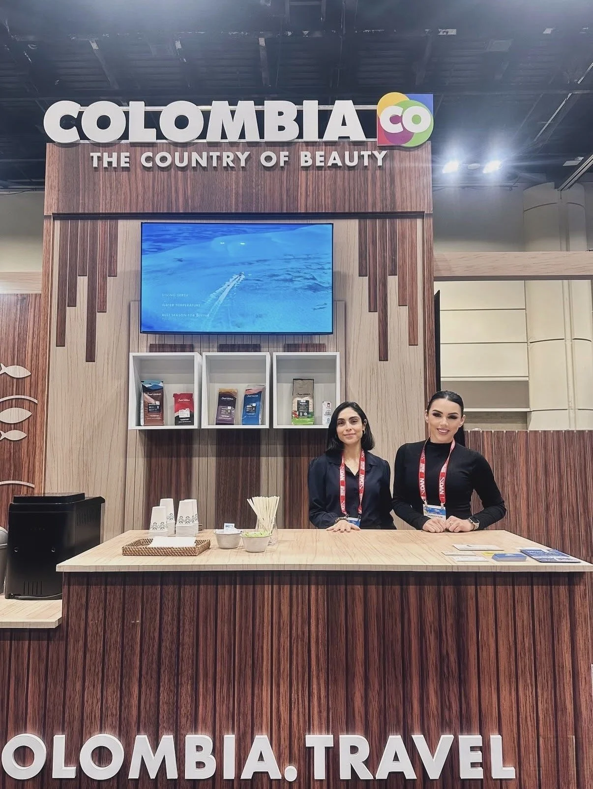 Orlando event staff supporting a convention booth