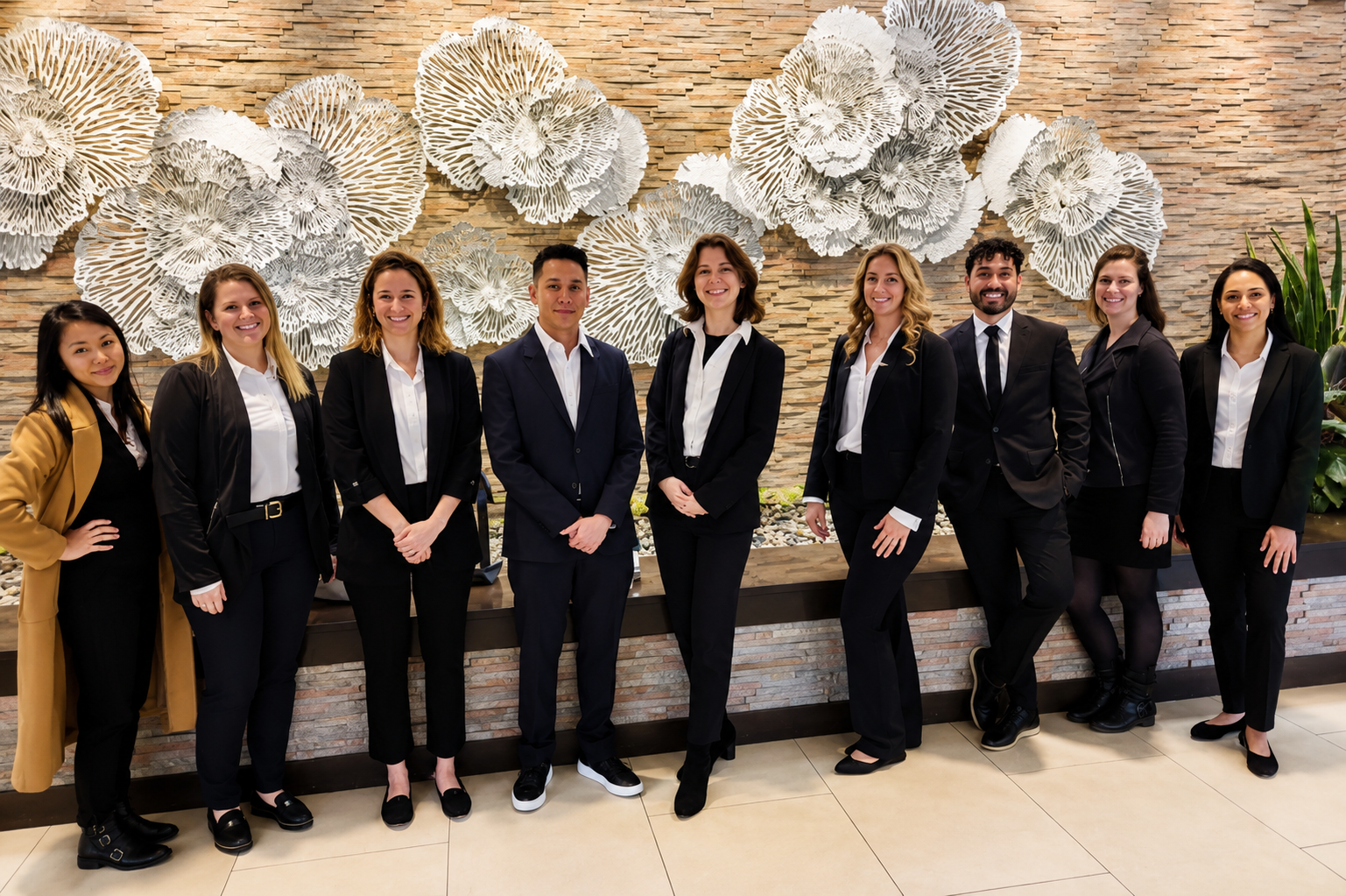 Professional event staffing team supporting conferences, corporate events, trade shows, and convention programs in Dallas, Texas.