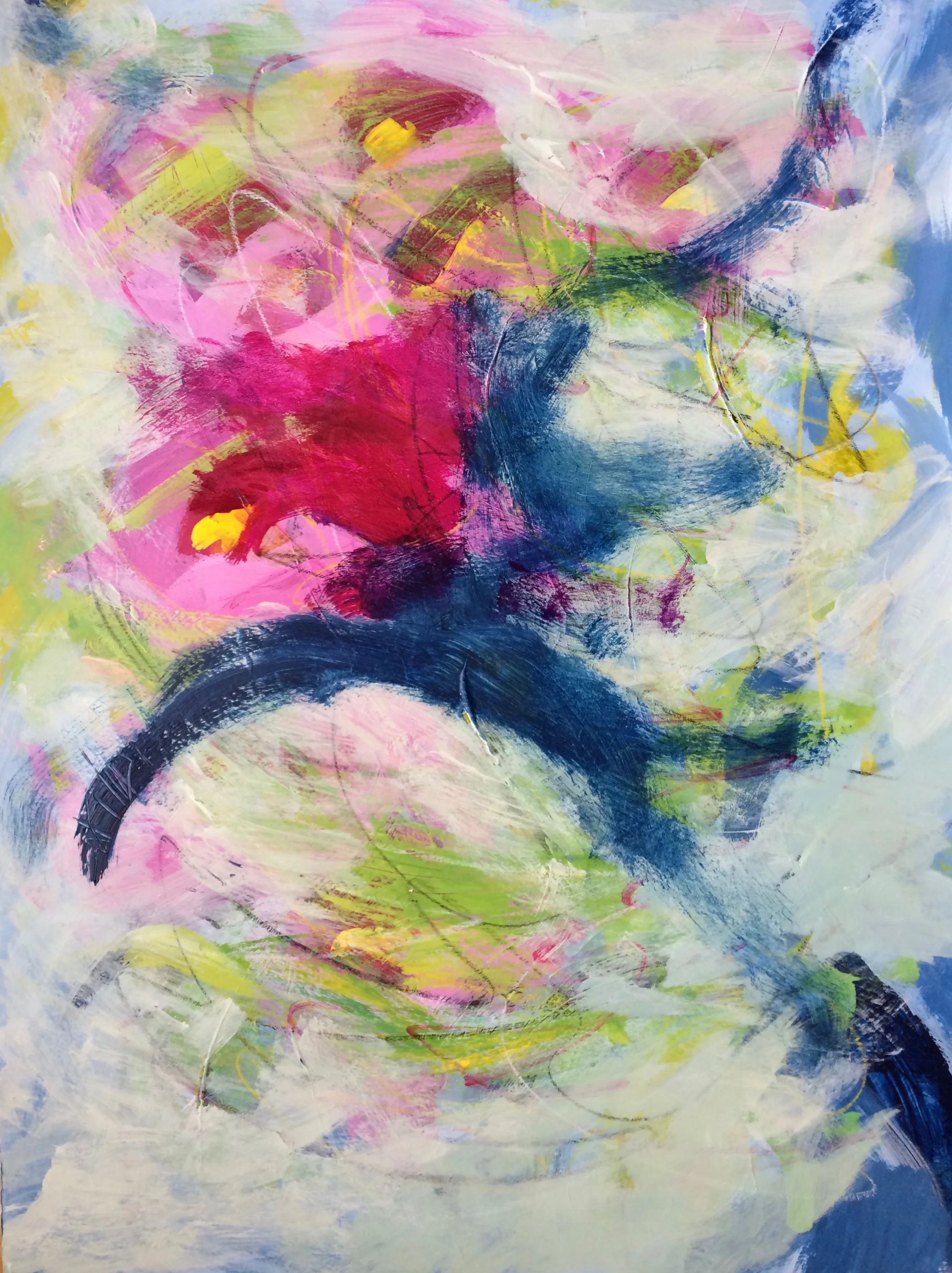 Ready for Flight, 24%22x18%22 acrylic on paper.jpg