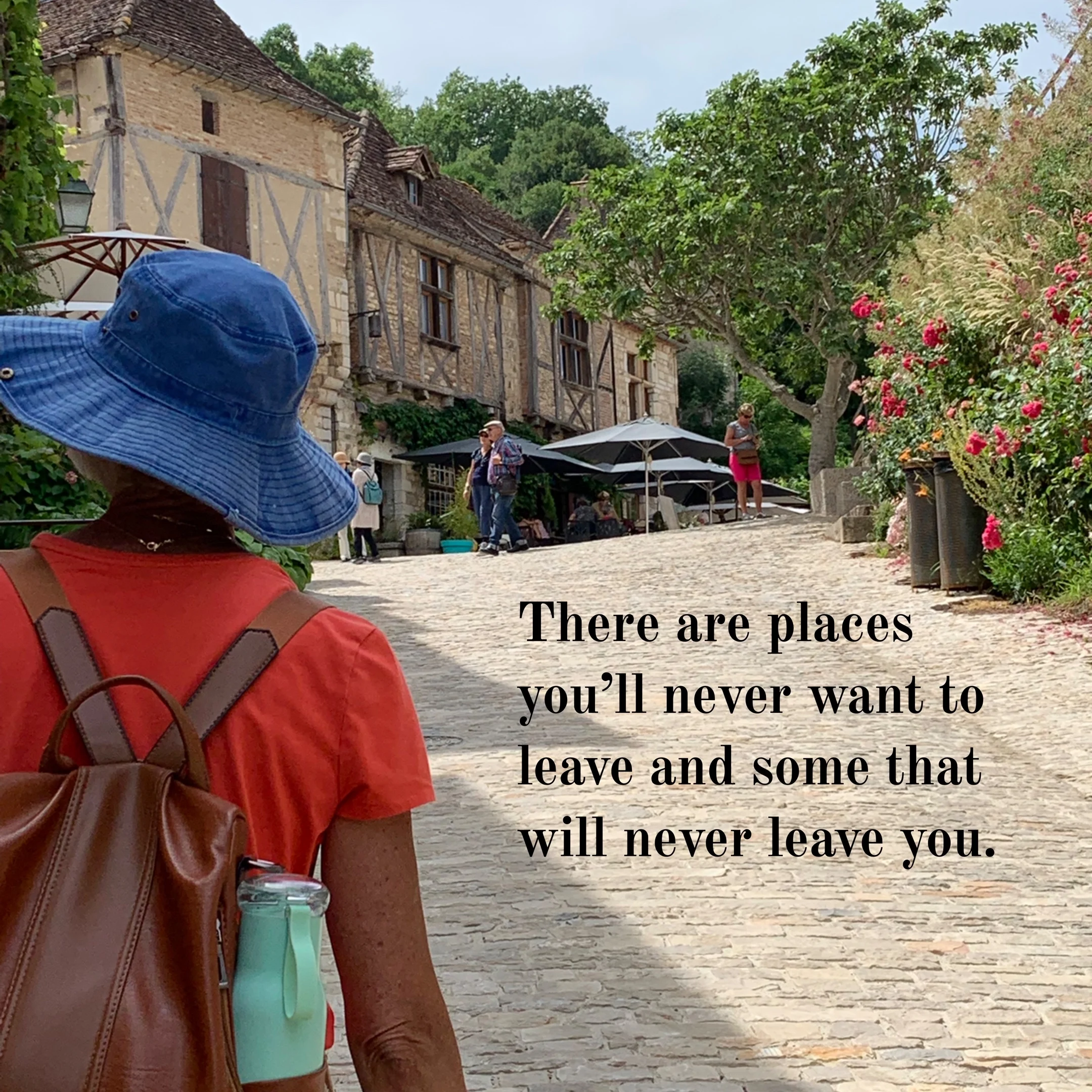 Part of our time spent in St-Cirq-la-popie. This place, and our new friends, and new skills are in our hearts & minds forever!