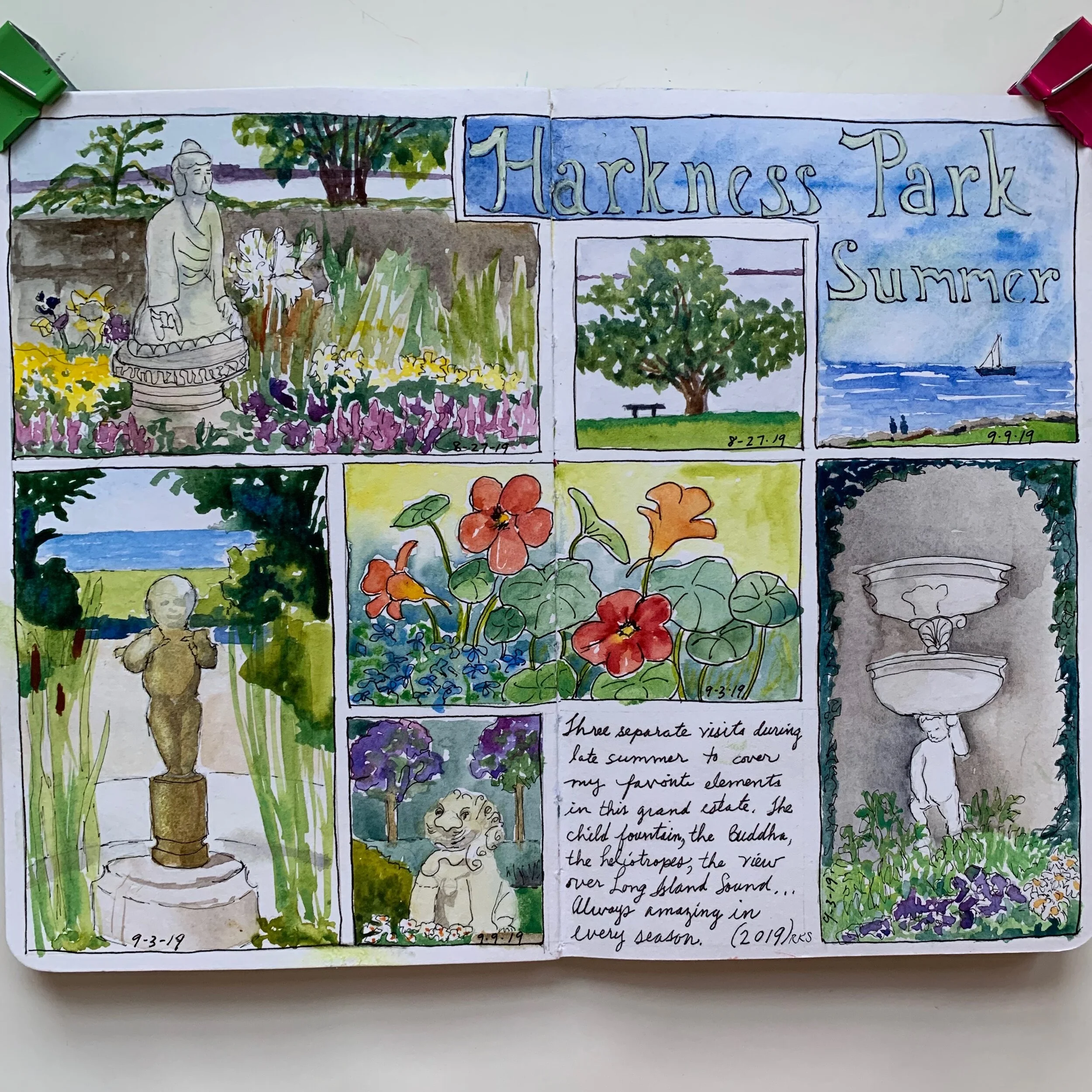 Tuesday morning watercolor classes