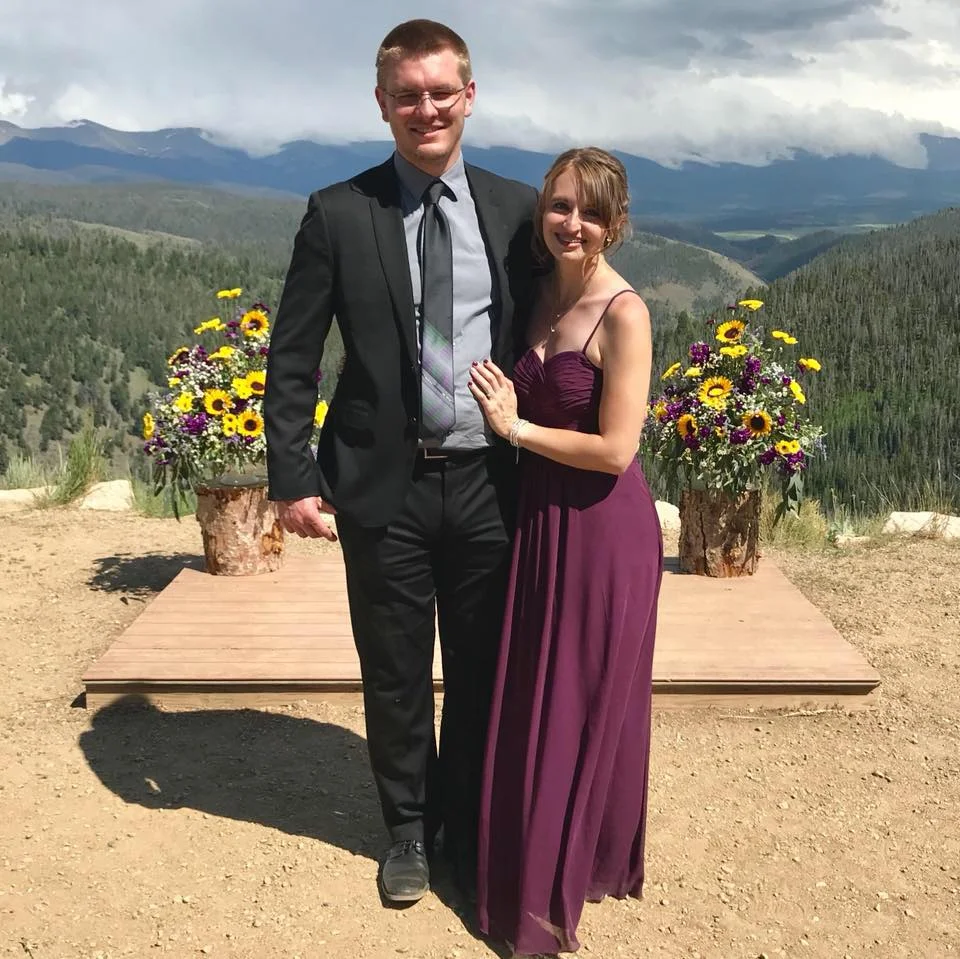 The venue was at the top of a mountain that we took a ski lift to get to. It was quite an experience!