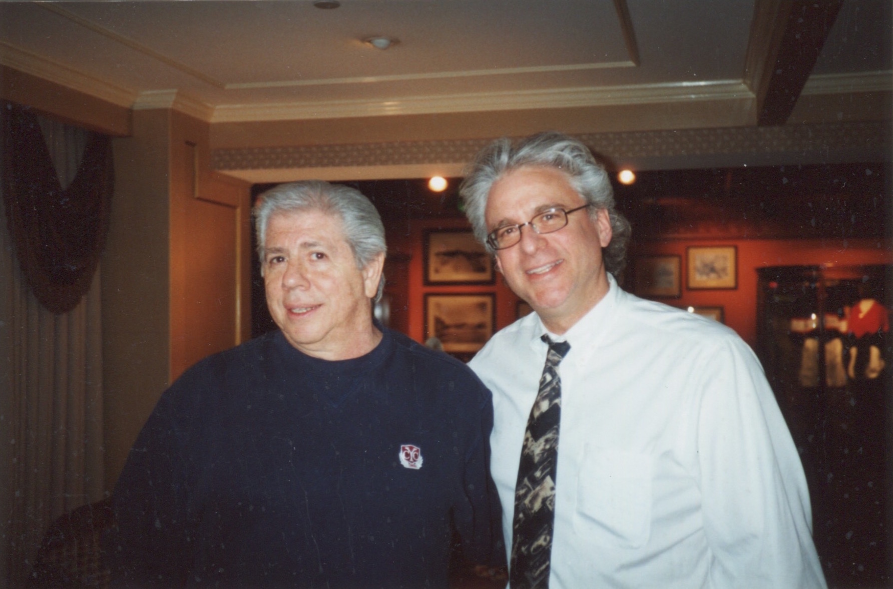 Jeff with Carl Bernstein