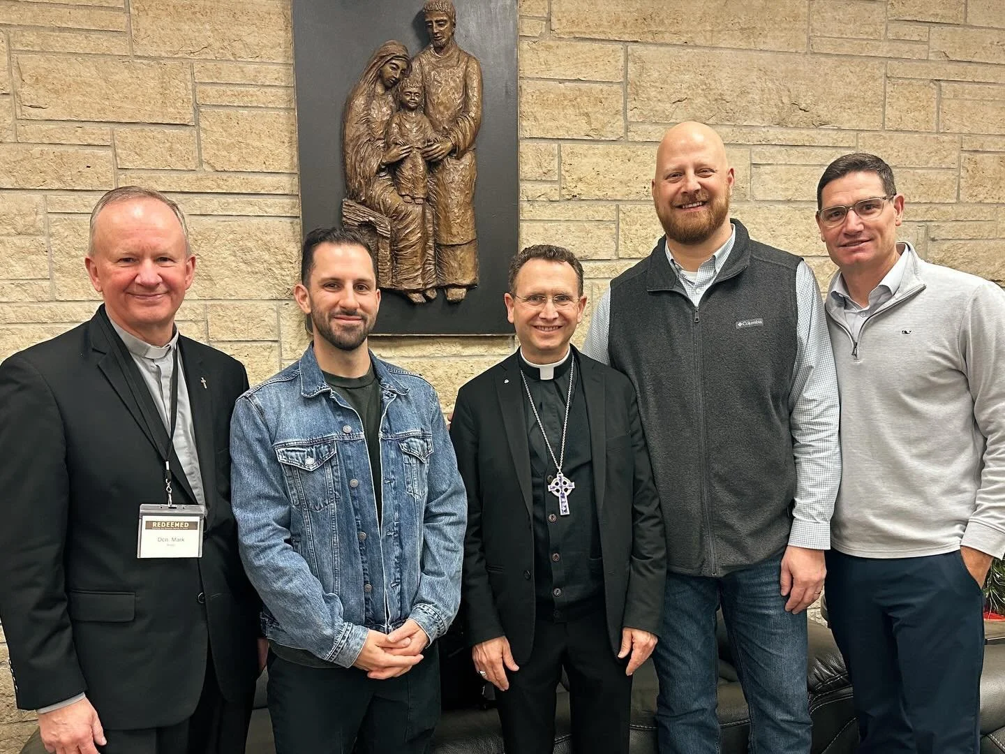 What an absolute gift to be with the @jpiihealingcenter and good friends John Edwards and Paul George this weekend at the Redeemed Conference, serving the men of the Moorhead, MN / Fargo, ND area.

Grateful, too, for the opportunity to attend Mass an