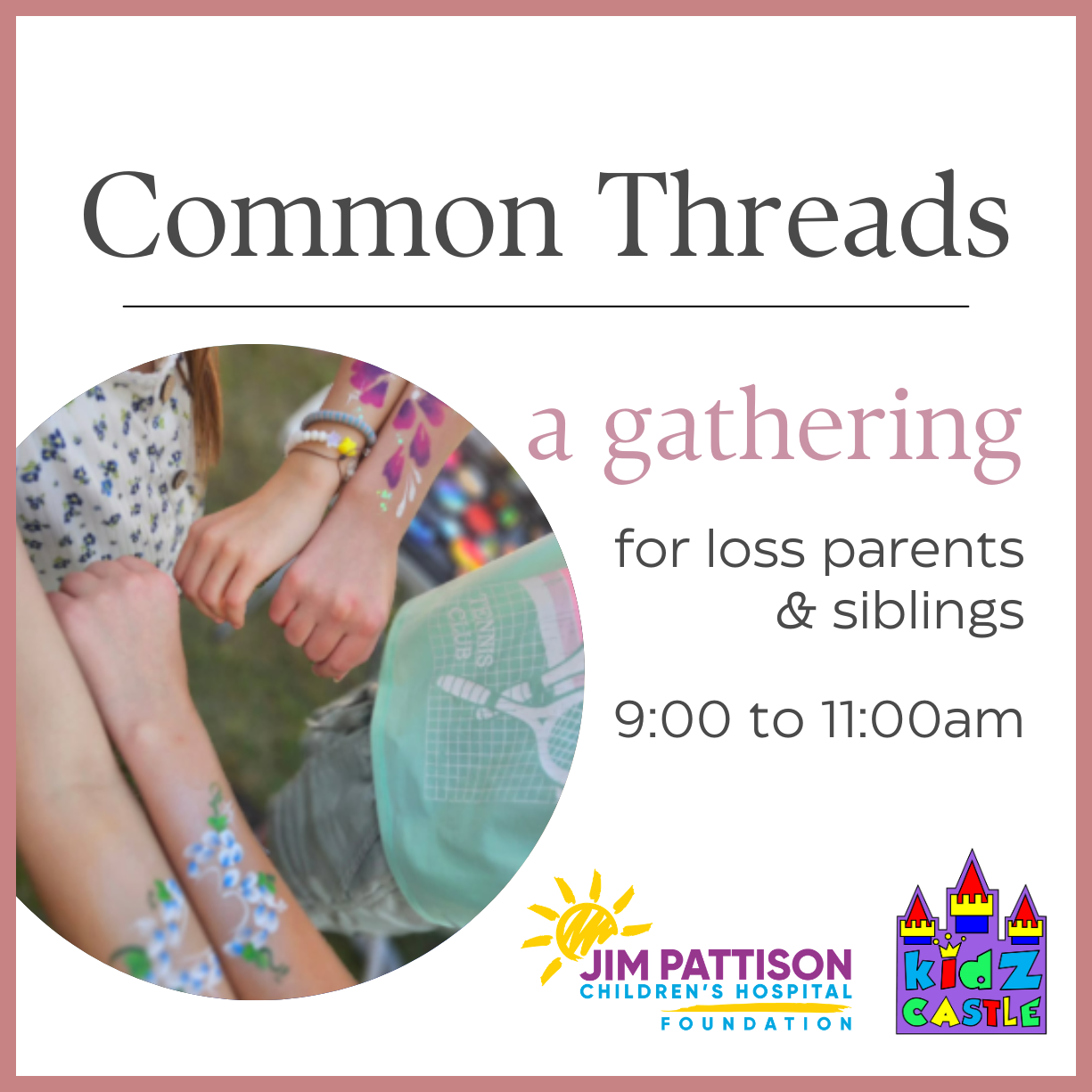 Common Threads Family Get Together @ Kidz Castle: Face Painting with Vivid Designs by Vi