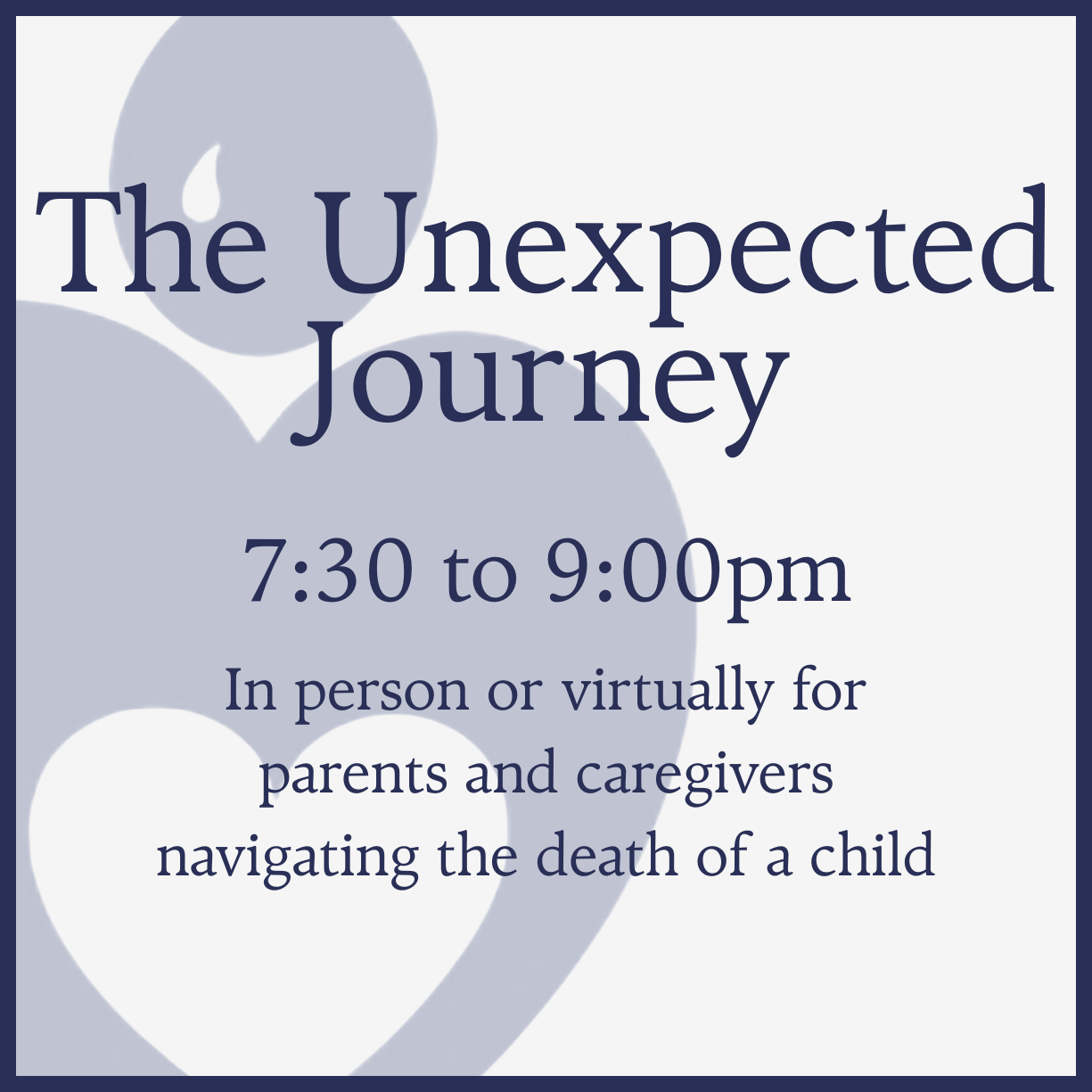 The Unexpected Journey: Peer Support Group 