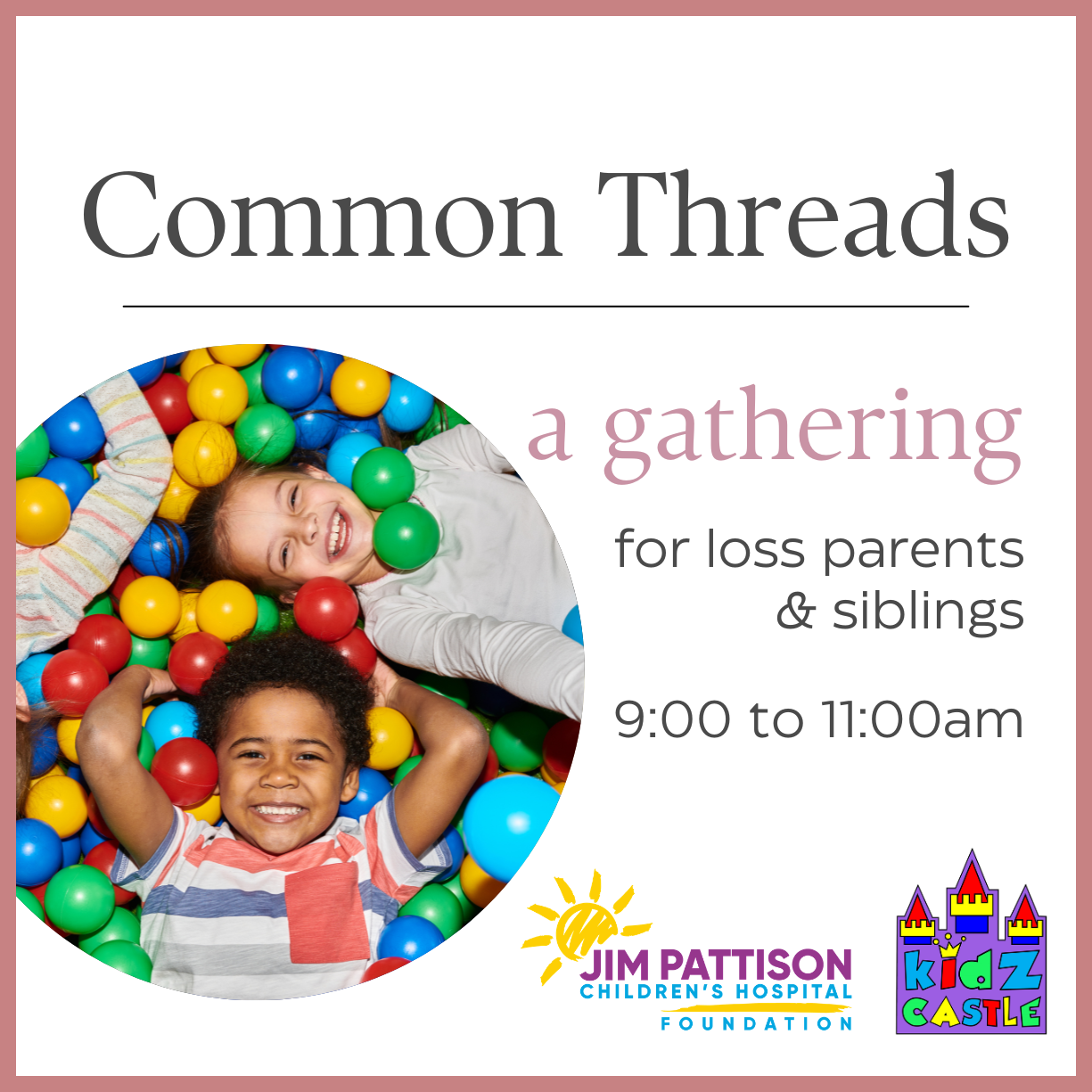 Common Threads Family Get Together @ Kidz Castle