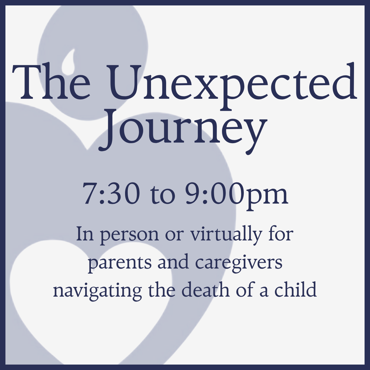 The Unexpected Journey: Peer Support Group