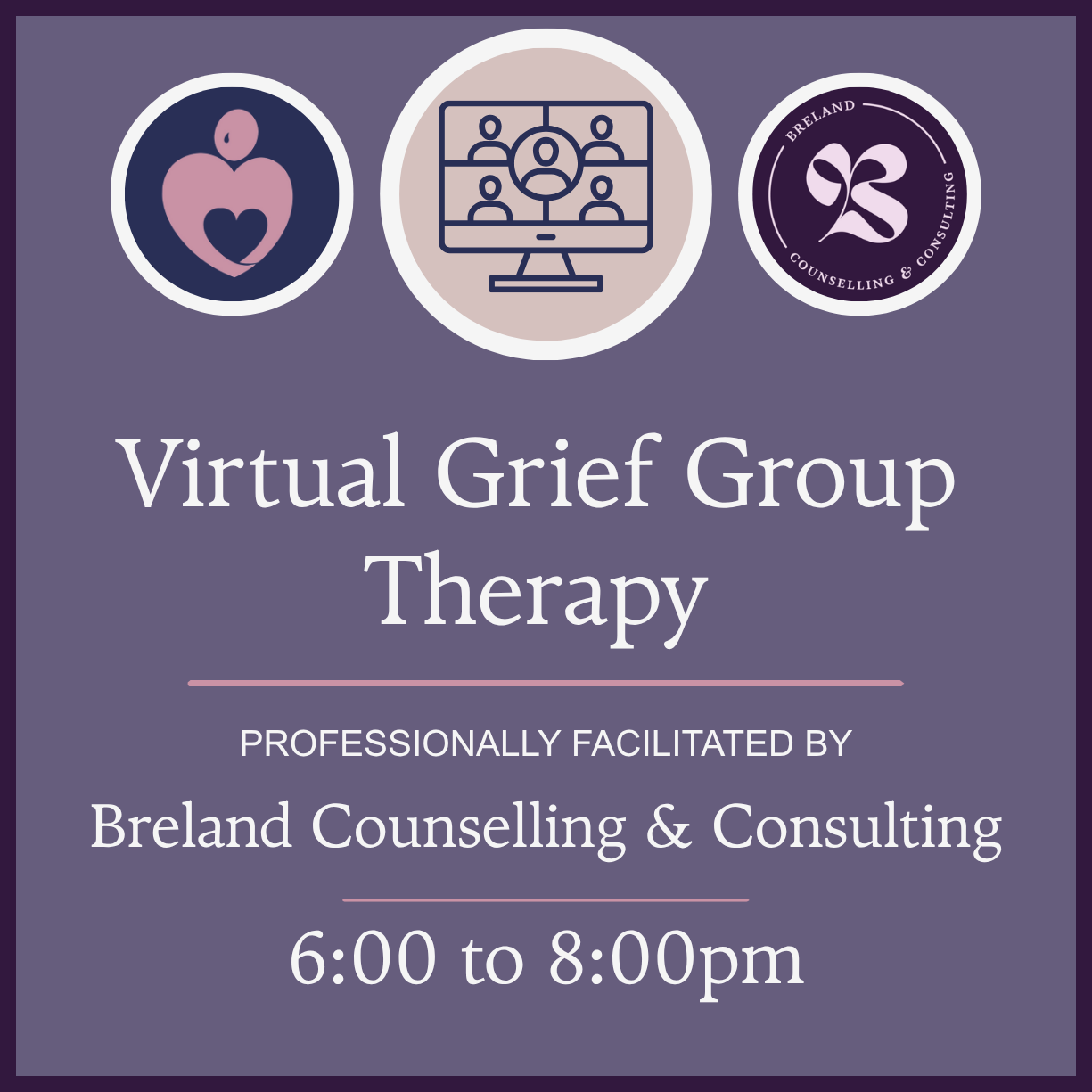 Grief Therapy - Virtual Option: Co-Authoring Grief: Couples &amp; Loss