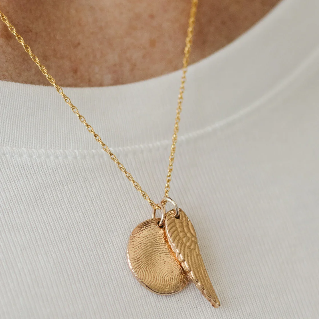 Provide Solitude and Soul Fingerprint Necklace