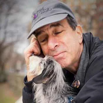 My experience of our photo shoot with Lucia was very much like what my spiritual friends and I used to call "walking meditation." Diana created a safe, peaceful space where my dog, Lucia and I had a Zen moment of stillness during the shoot. And then experienced this moment of being drawn up into the camera. We were able to be totally ourselves because of the safe environment that YOU created. That is why the book came out so well!! Your vibration! We just followed suit. Working with Diana was such an enjoyable experience! ~ Murray and Lucia