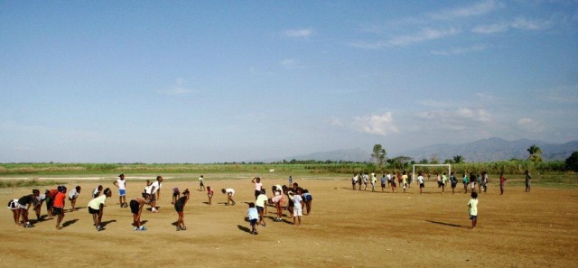 Destra's soccer field (Photo: Ray Shader)