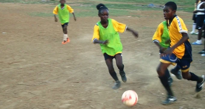Mixed-gender teams and matches are one way Jolinda has increased GOALS' capacity to empower young women through sport.