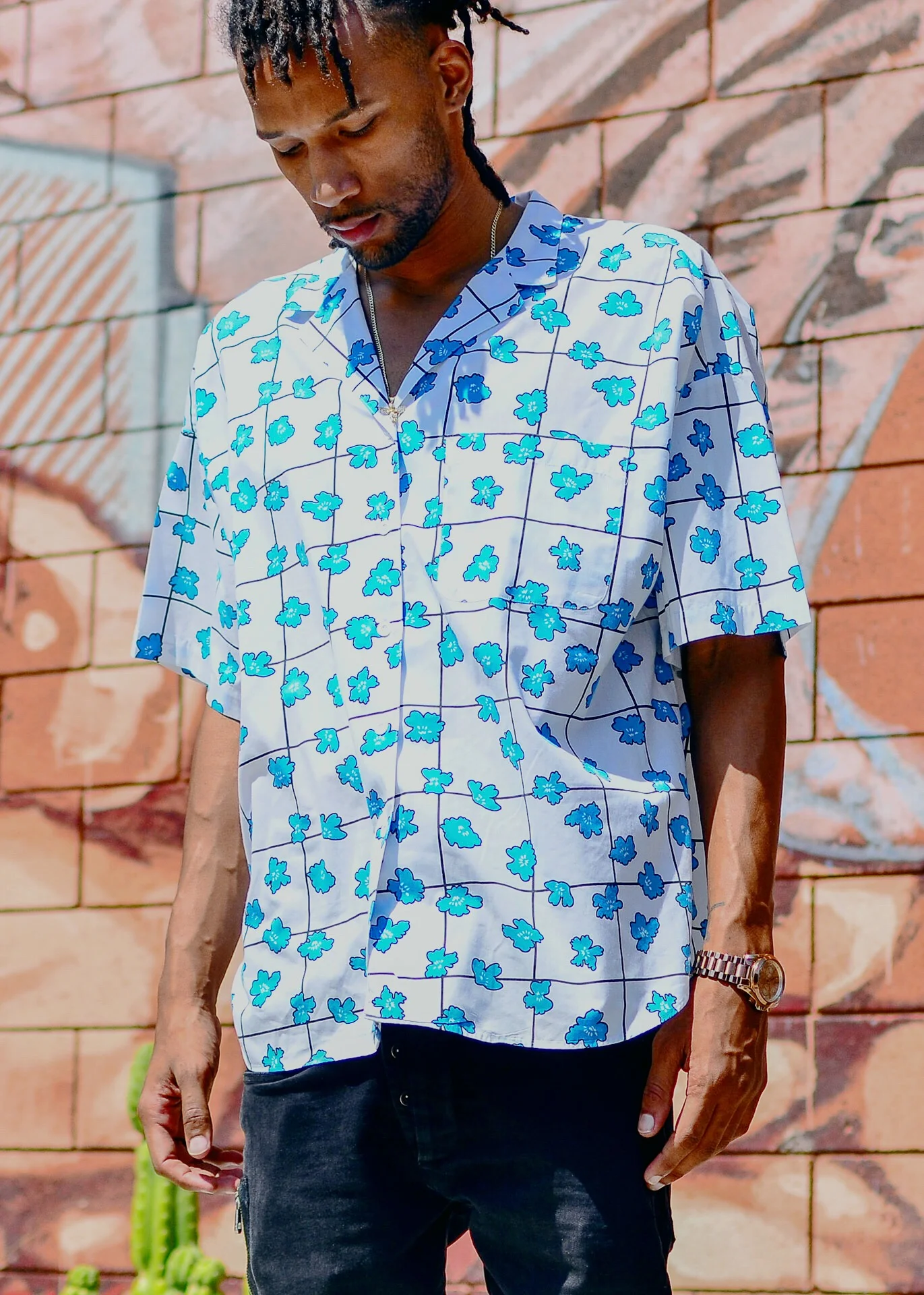 Venezia Floral Grid Shirt