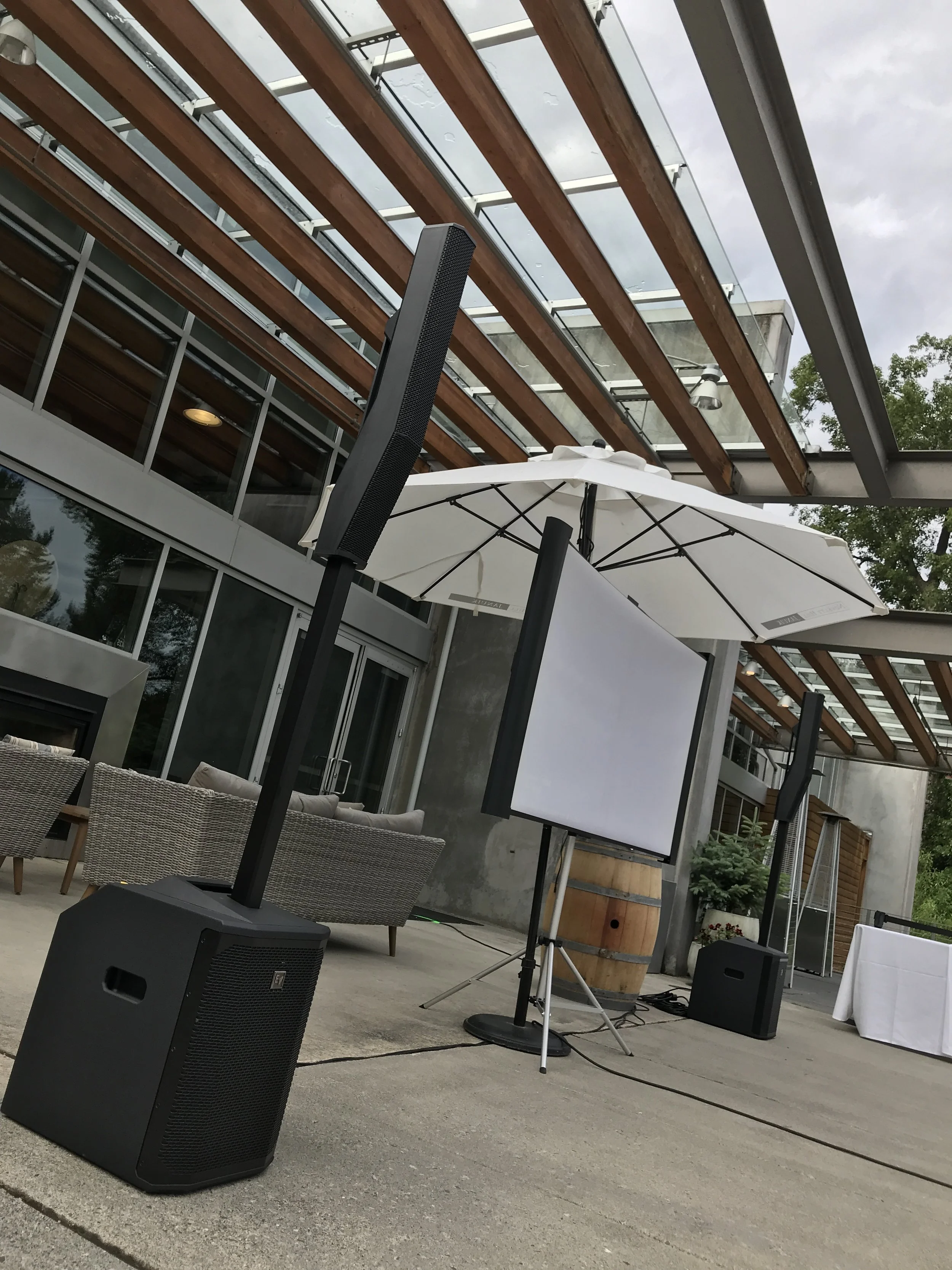 Our EV Evolve 50’s rented out for a presentation!