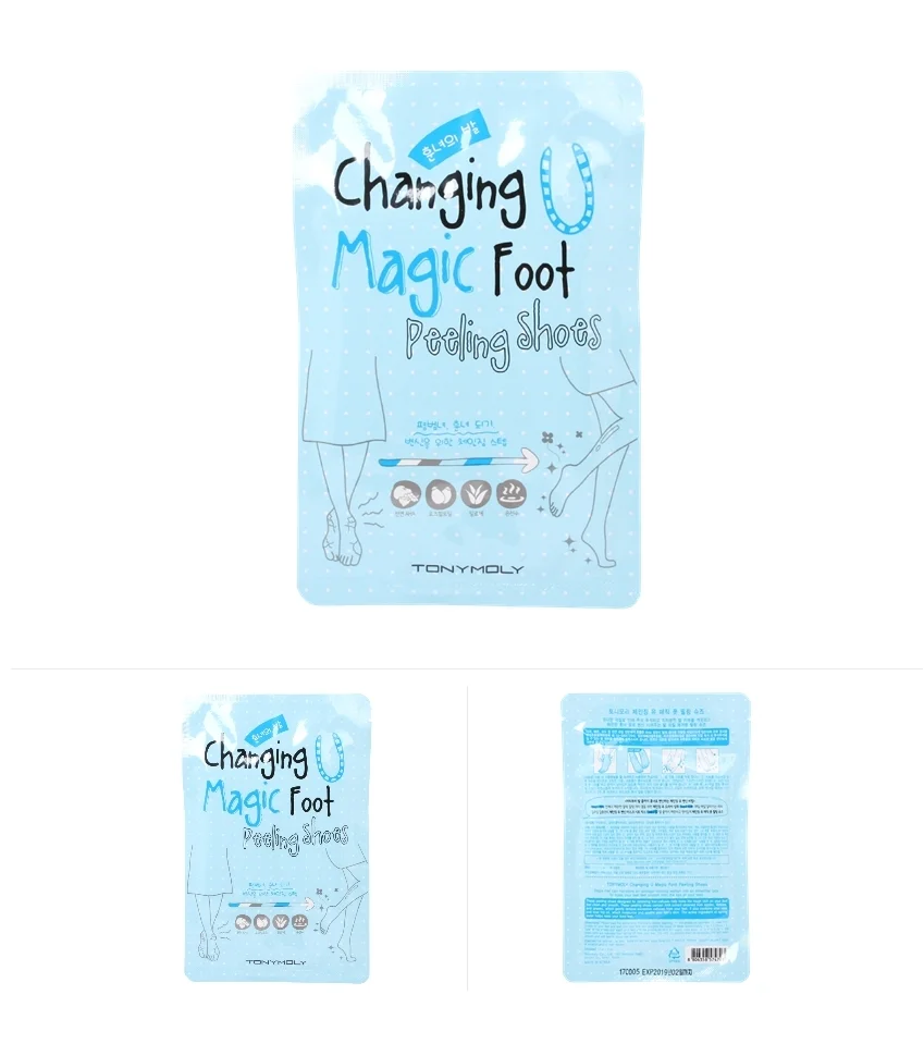 TonyMoly Changing U Magic Foot Peeling Shoes