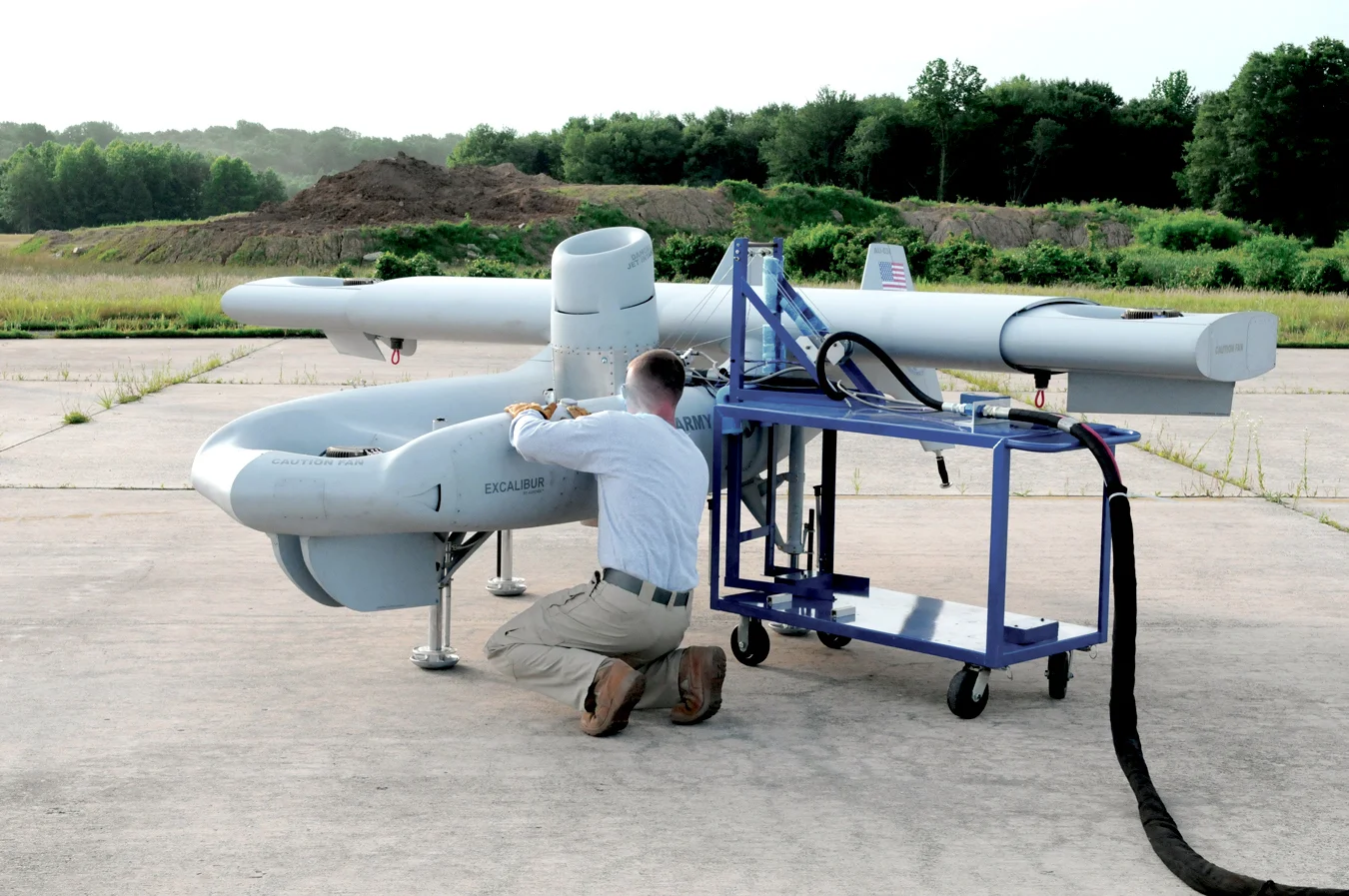 Motors and controllers provided by Aveox meet the demanding power and performance requirements of vertical take off and landing (VTOL) applications.