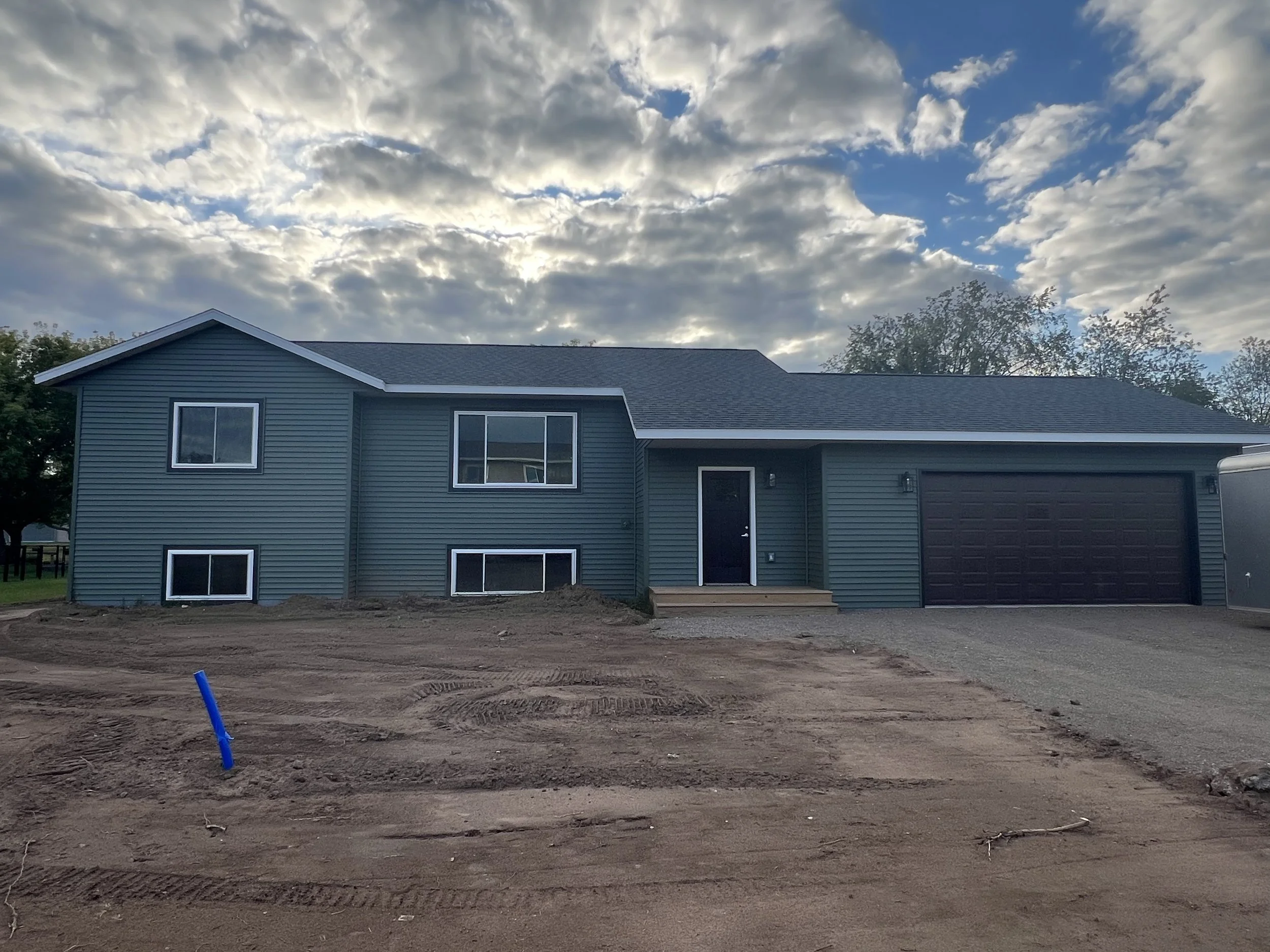 New construction ranch home for sale in Gouker Addition with premium finishes, built by Schmidt Construction in Chetek, WI.