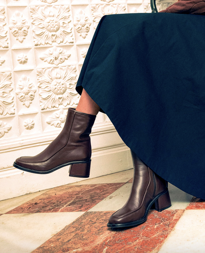 Homers - Colette Heeled Ankle Boots