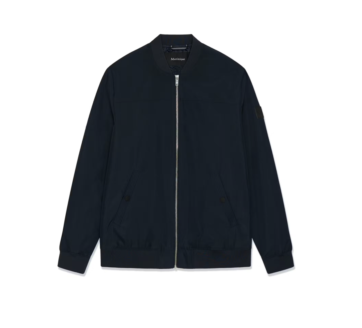 Matinique - Navy Clay Bomber Jacket