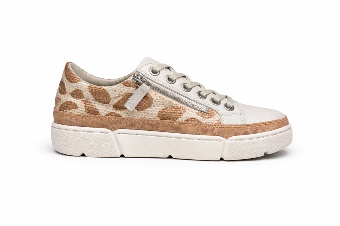 Django & Juliette - Torry Oatmilk/Bronze Sneaker